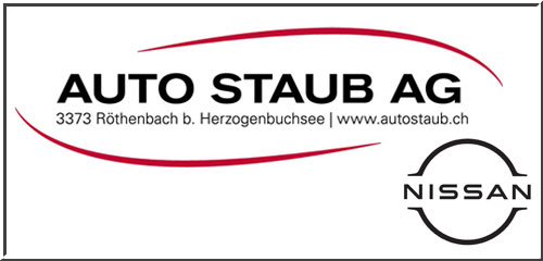 Nissan Garage Auto Staub Link empfohlen durch - E. Schär AG Bauunternehmung, Mittelstrasse 11, 3360 Herzogenbuchsee, Bern (BE), Schweiz